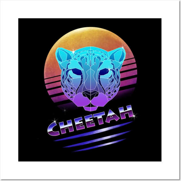 Cyberpunk Cheetah Wall Art by Jay Diloy